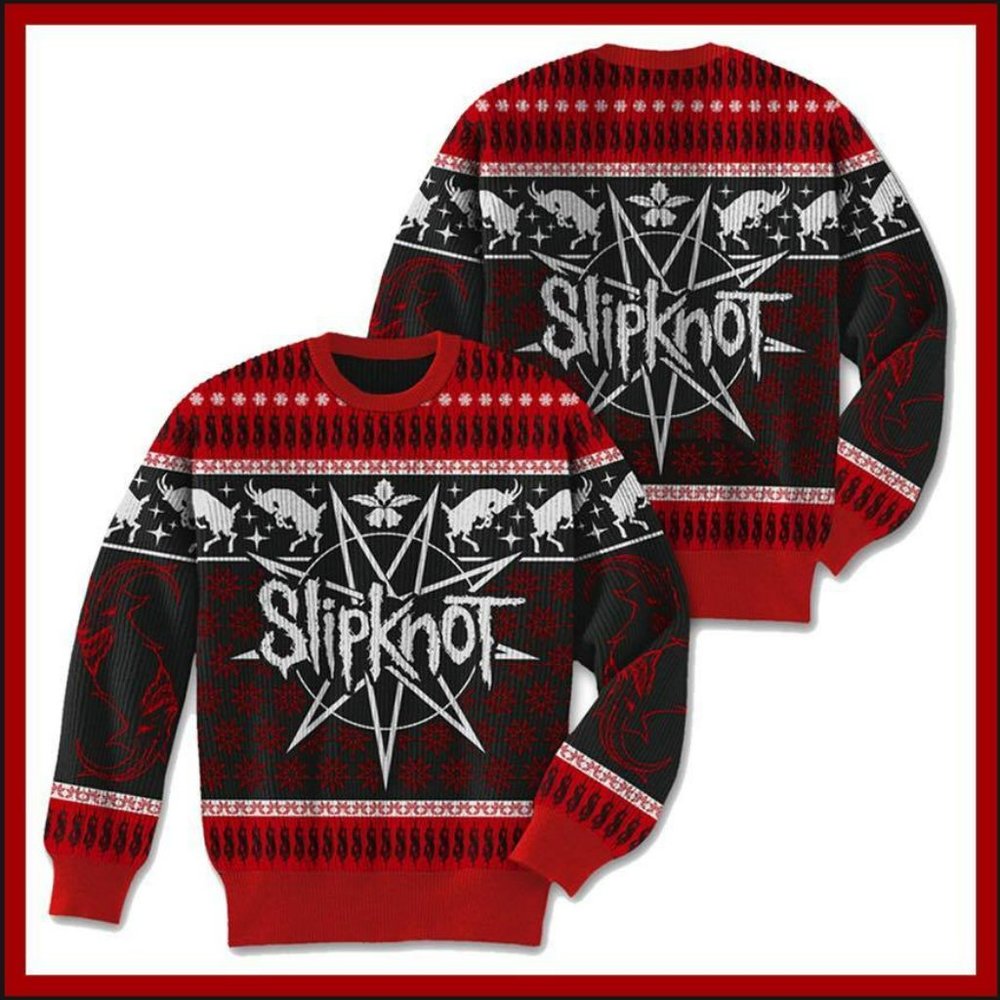 Official SLIPKNOT Christmas Sweater - RARE